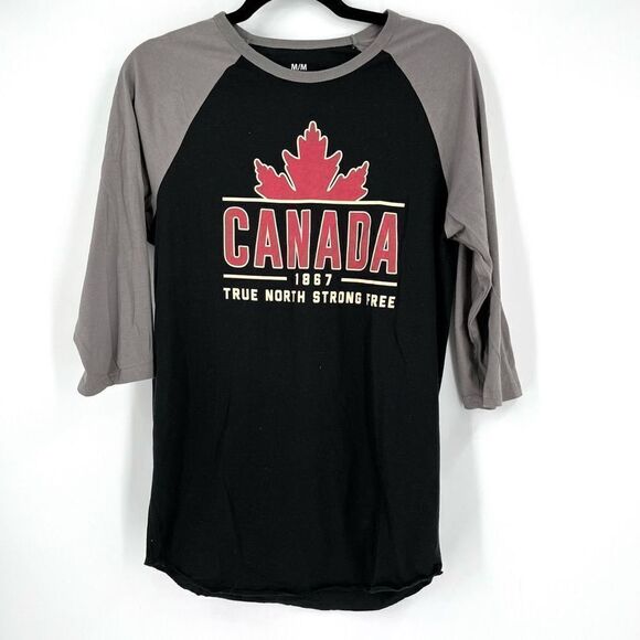 unknown Other - Canada baseball raglan tee men’s medium